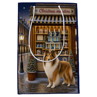 Rauhhaar Collie Urlaub Mittlere Geschenktüte