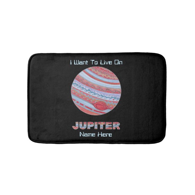 Raum-Aussenseiter-Raum-Thema Planeten-Jupiters Badematte (Vorderseite)