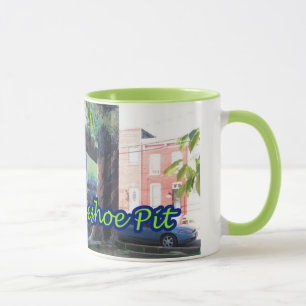 Raum Baltimores beschuht grünes Pigtown Pferd Tasse