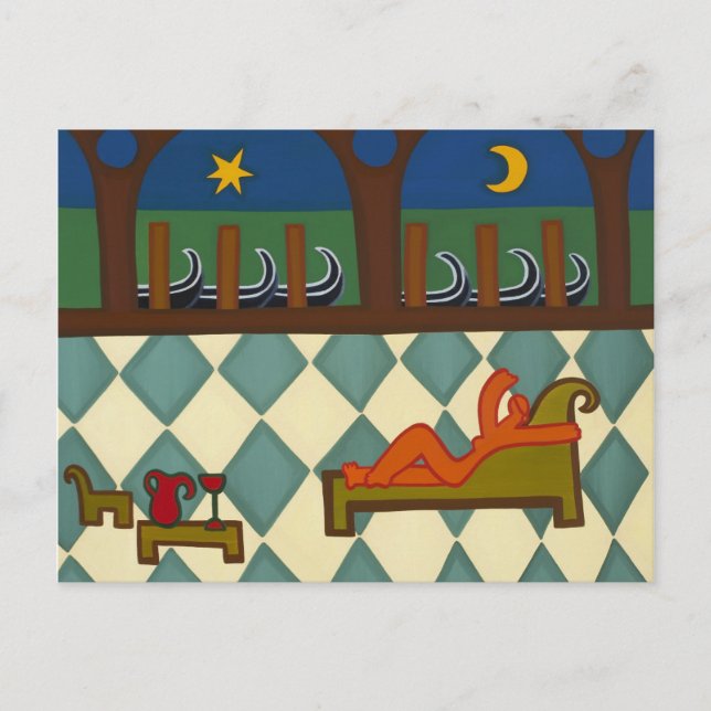 Raum bis 2006 postkarte (Vorderseite)