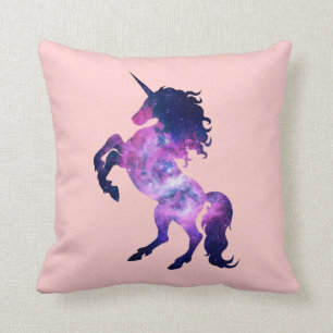 Raum-Einhorn Kissen