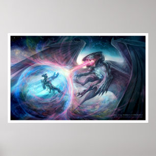 Raum-Explosion Poster