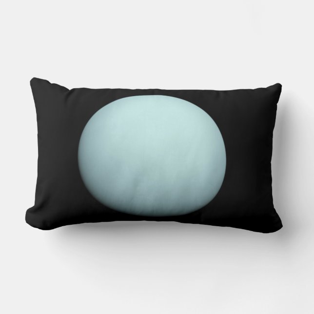 Raum-Foto des Planeten Uranus Lendenkissen (Vorderseite)
