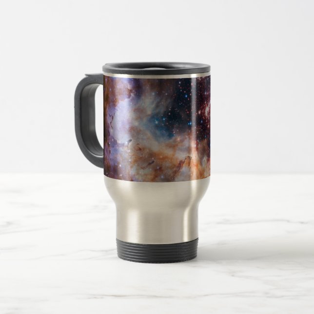 Raum/Galaxie Reisebecher (Vorderseite Links)