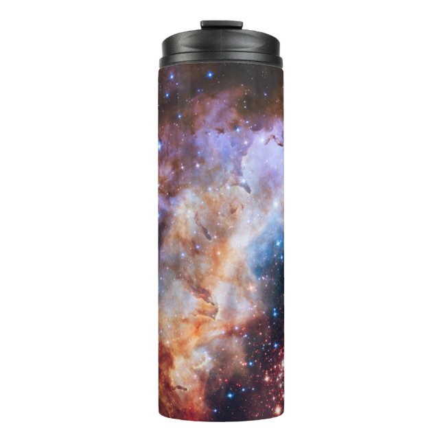 Raum/Galaxie Thermosbecher (Vorderseite)