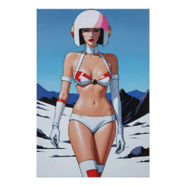 Raum ist der Ort - Ken Gage Art Poster