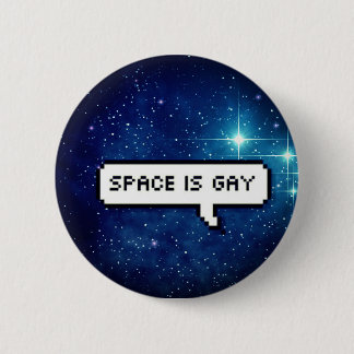 Raum ist homosexuell button