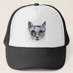 Raum-Katze Truckerkappe