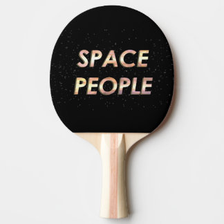 Raum-Leute - das Klingeln Pong Paddel! Tischtennis Schläger