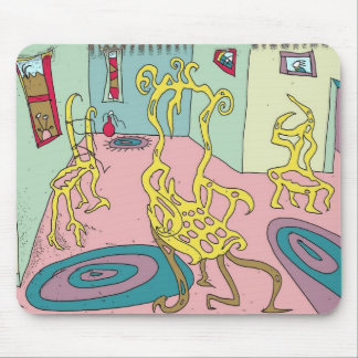 Raum-Mausunterlage Mousepad