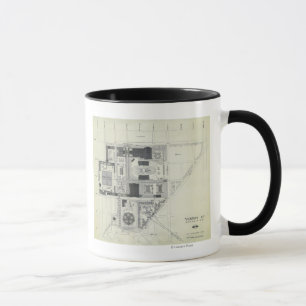 Raum-Nadel-Luftkonzept-Zeichnen Tasse