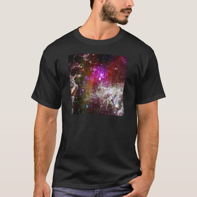 Raum - Pacman Nebula T-Shirt (Vorderseite)