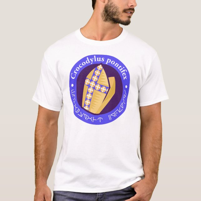Raum-Papst T-Shirt (Vorderseite)
