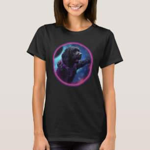 Raum Riesenschnauzer Hund Mama Papa Riesenschnauze T-Shirt