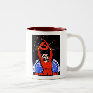 Raum-Ruhm Zweifarbige Tasse