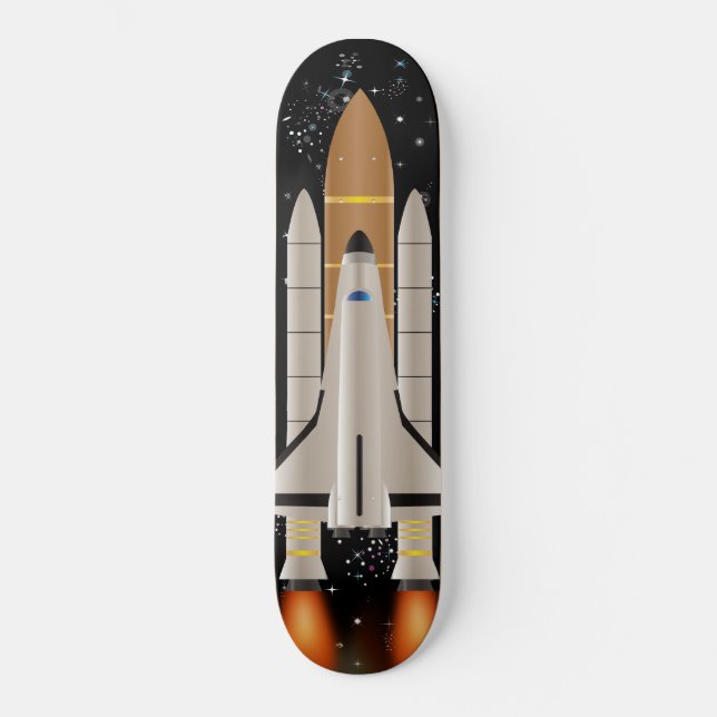 Raum Shutle startende Skateboard-Plattform Skateboard (Vorderseite)
