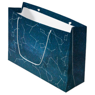 Raum-Stern-Konstellations-Astronom Große Geschenktüte