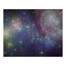 Raum, Sterne, Galaxien und Nebel