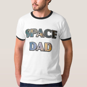 RAUM-VATER Nebelfleck-Entwurfs-T-Shirt T-Shirt