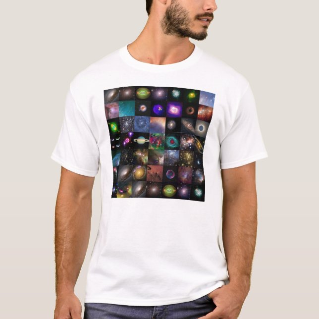 Raumcollage T-Shirt (Vorderseite)