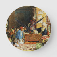 Räume einer Schule, Kairo, 1890 (w/c) (siehe auch