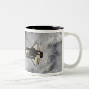 Raumfähre Atlantis 3 Zweifarbige Tasse