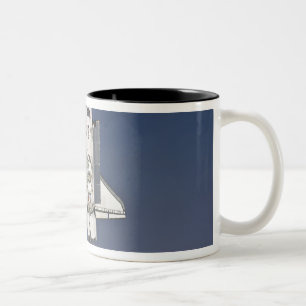 Raumfähre Atlantis 5 Zweifarbige Tasse
