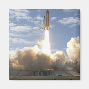 Raumfähre Atlantis hebt 10 weg Magnet