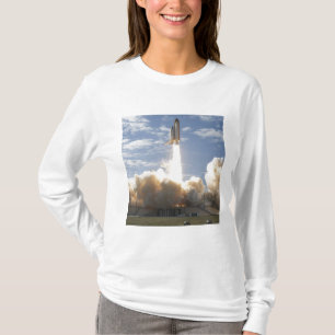 Raumfähre Atlantis hebt 10 weg T-Shirt