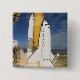 Raumfähre Atlantis hebt 12 weg Button