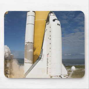 Raumfähre Atlantis hebt 12 weg Mousepad