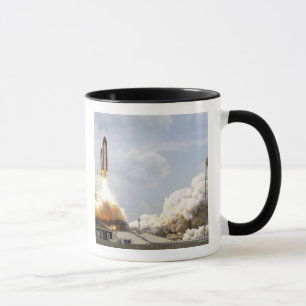 Raumfähre Atlantis hebt 21 weg Tasse