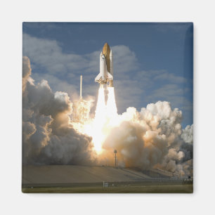 Raumfähre Atlantis hebt 24 weg Magnet