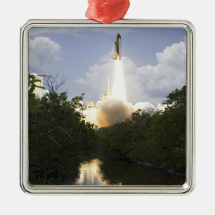 Raumfähre Atlantis hebt 26 weg Ornament Aus Metall
