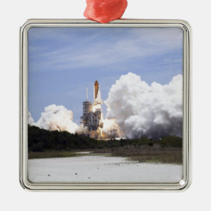 Raumfähre Atlantis hebt 27 weg Ornament Aus Metall