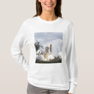 Raumfähre Atlantis hebt 3 weg T-Shirt