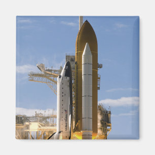 Raumfähre Atlantis hebt 5 weg Magnet