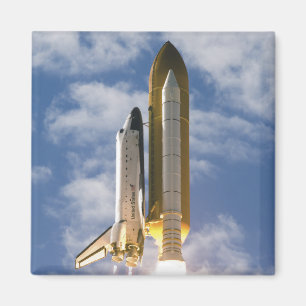 Raumfähre Atlantis hebt 6 weg Magnet