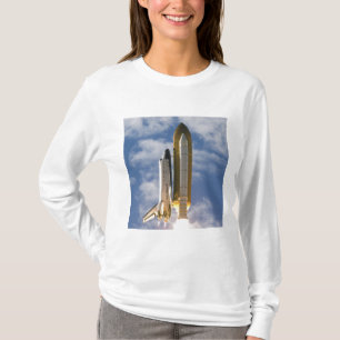 Raumfähre Atlantis hebt 6 weg T-Shirt