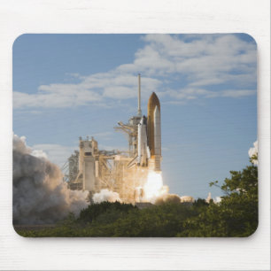 Raumfähre Atlantis hebt 7 weg Mousepad