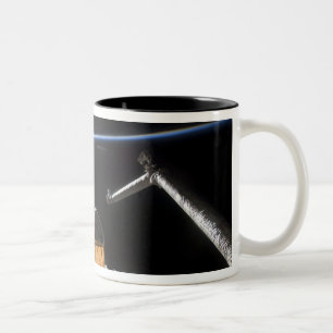 Raumfähre-Atlantis Nutzlastenbucht Zweifarbige Tasse