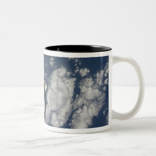 Raumfähre-Bemühung 10 Zweifarbige Tasse