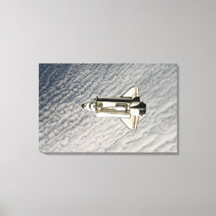 Raumfähre-Bemühung 13 Leinwanddruck