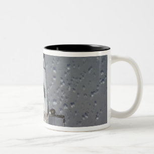 Raumfähre-Bemühung 14 Zweifarbige Tasse