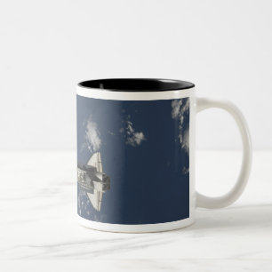 Raumfähre-Bemühung 17 Zweifarbige Tasse