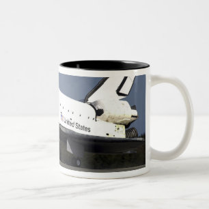 Raumfähre-Bemühung 27 Zweifarbige Tasse