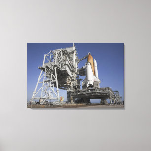 Raumfähre-Bemühung 2 Leinwanddruck