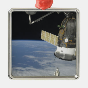 Raumfähre-Bemühung, ein Soyuz Raumfahrzeug Ornament Aus Metall
