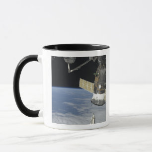 Raumfähre-Bemühung, ein Soyuz Raumfahrzeug Tasse