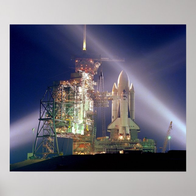 Raumfähre Columbia (STS-1) Poster (Vorne)
